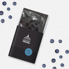 Dark chocolate 70% with blueberries Chocolate type : Dark