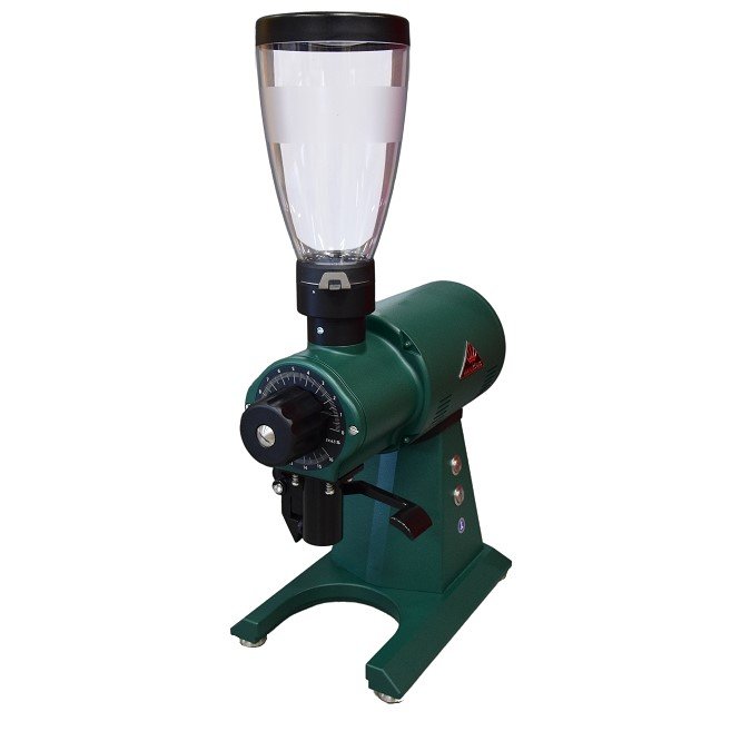 Mahlkönig EK43S professional grinder for baristas green.