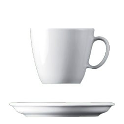 weiße Divers-Tasse für Espresso