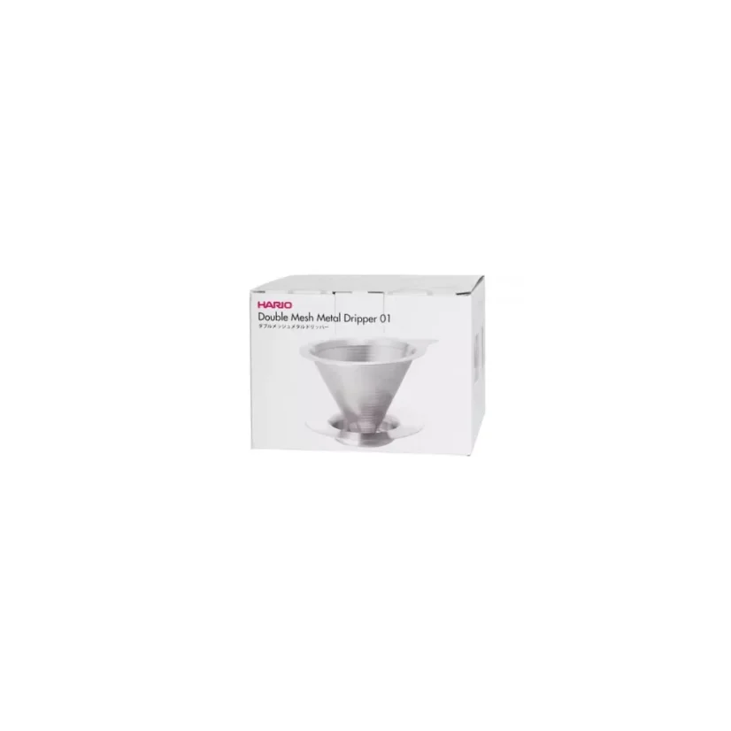 Hario V60-01 Double Mesh Metal Dripper DMD-01-HSV