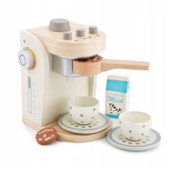 New Classic Toys - Machine à café pour enfants blanche