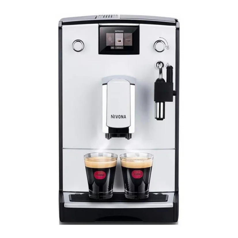 Automatic coffee machine Nivona 560 CafeRomantica White line front view