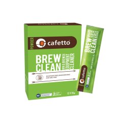 Brew Clean cleaning powder. The package contains 12 sachets of 10 grams each.