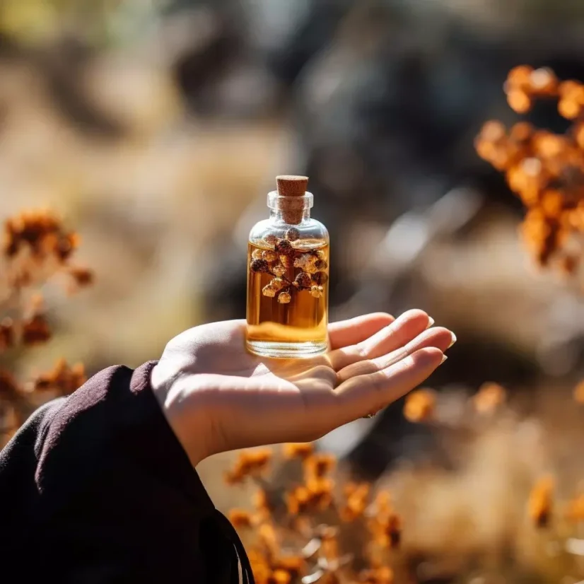 Ätherisches Öl Frankincense Frereana in einer 10 ml Flasche, 100% natürlich und geeignet für Männer.