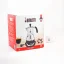 Silver Bialetti Moka Timer coffee maker for 6 cups with a capacity of 300 ml.