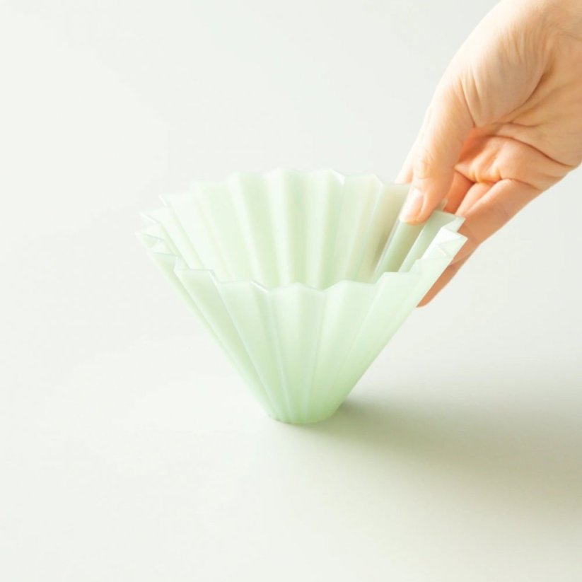 Пластмасов капкомер Origami Air M зелен