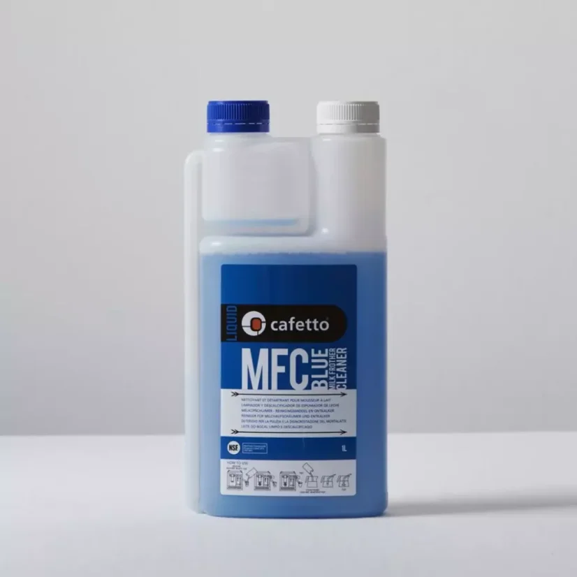 Čistiaca modrá kvapalina pre mliečne cesty 1,0 l.