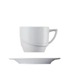 G. Benedikt 150 ml cappuccino cup with saucer.