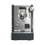 Front view of the Stone Espresso Pure lever coffee machine in black. Front view of the Stone Espresso Pure lever coffee machine in black.