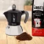 Nerezová oceľová moka kanvica Bialetti Moka Induction čierna so 6 šálkami. Nerezová oceľová moka kanvica Bialetti Moka Induction čierna so 6 šálkami.