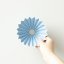 Dripper céramique Origami S bleu mat - porcelaine japonaise