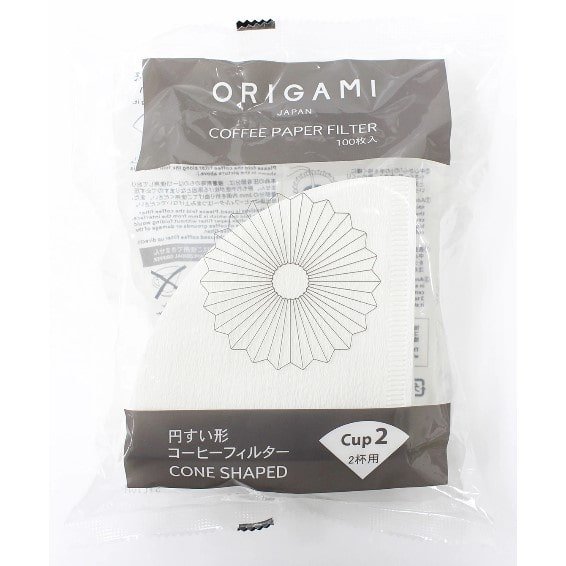 Papierfilter für Origami-Tropfer.