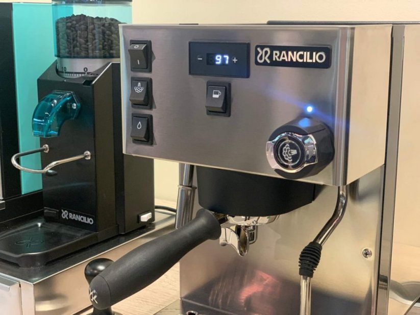Rancilio Silvia PRO lever coffee maker - Home lever coffee makers: one-touch cappuccino : no