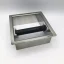 Built-in coffee grounds knock box S.