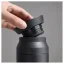 Čierny cestovný termohrnček Kinto Travel Tumbler s objemom 350 ml, vhodný do auta.