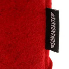 Vilnonis dėklas C40 raudonos spalvos skirtas rankinių malūnėlių apsaugai.