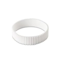 bracelet en silicone blanc
