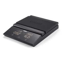 Black Felicita Parallel Plus digital espresso scale.