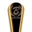 Zlatá cuppingová lyžička značky Barista Space, ideálna na degustáciu kávy.