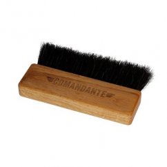 Wooden brush for cleaning the coffee grinder.