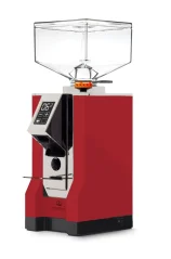 Red electric home grinder Eureka Mignon Perfetto