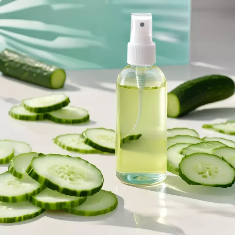 BIO Cucumber is a 100% natural hydrosol with a volume of 50 ml, perfect for refreshing the skin.