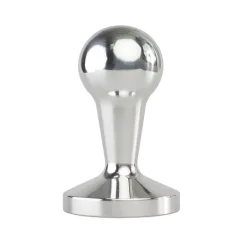 Käsitsi kohvitihendaja Motta Sfera 57 mm hõbedane roostevabast terasest, ideaalne täiusliku espresso valmistamiseks.