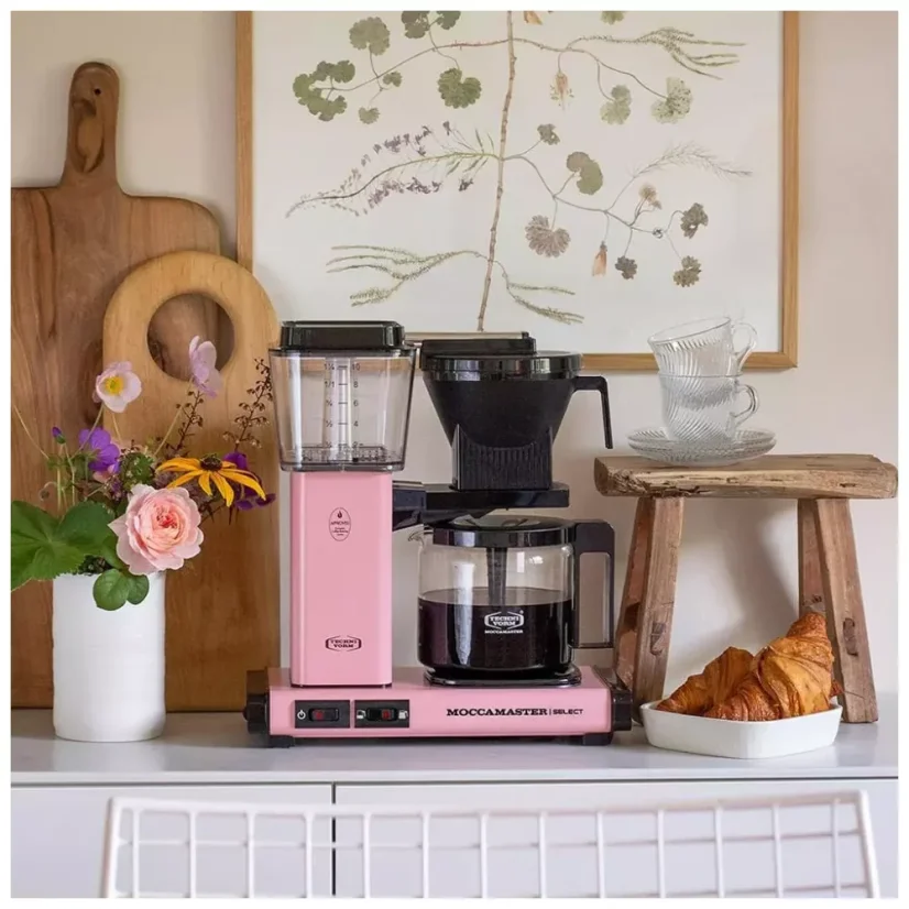 Moccamaster KBG Select Technivorm pink drip tray