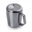 Barista & Co Dial In Milk Pitcher 420 ml čierny džbán na mlieko Materiál : nerezová oceľ