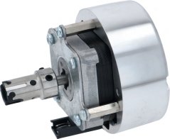 Motorassemblage mat Aluminiumkierper, enger verzänter Ausgangswall an engem Montagefouss