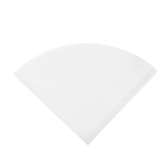 Emballage de 100 filtres en papier V60-02, fabriqués à partir de papier de haute qualité pour une préparation idéale du café filtré.