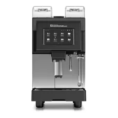 Professionellen automatesche Kaffismaschinn Nuova Simonelli Prontobar Touch mat Touchscreen. Professionellen automatesche Kaffismaschinn Nuova Simonelli Prontobar Touch mat Touchscreen.