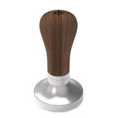 Eureka tamper with adjustable handle 58,35mm flat walnut