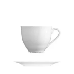 white Verona latte cup