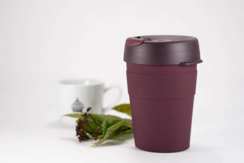 Fast einfarbiger Thermo-KeepCup