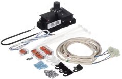 Kontroll-Eenheet TEC22, mat schwaarzem Kontrollmodul, engem Set Stecker, Kabelen a Montagezubehier.