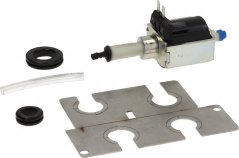 Vibratiounspompel-Kit 46-60W/38-54W, elektromagnetesch Pompel mat Gummimanschetten, engem Schlauch a Placken. Vibratiounspompel-Kit 46-60W/38-54W, elektromagnetesch Pompel mat Gummimanschetten, engem Schlauch a Placken.