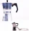 Keychain in the shape of a moka pot, an ideal gift for coffee lovers.