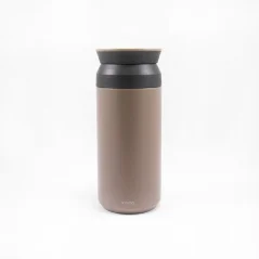Termos Kinto Travel Tumbler, culoare kaki, 350 ml.