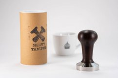 51,5 mm Heavy Tamper Wenge and Spa Coffee