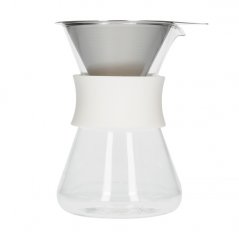 Hario Glass Coffee Maker White