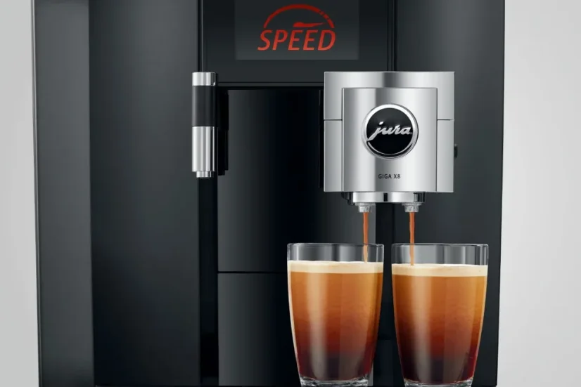 Thanks to the Speed function, it prepares perfect coffee in record time.