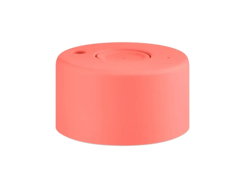 Replacement lid for a high-quality Frank Green thermal mug in coral color