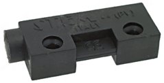 Rechteckeg schwaarz Magneteenheet M302 mat zwee Montagelächer an engem klenge Virsprong op der Säit. Rechteckeg schwaarz Magneteenheet M302 mat zwee Montagelächer an engem klenge Virsprong op der Säit.