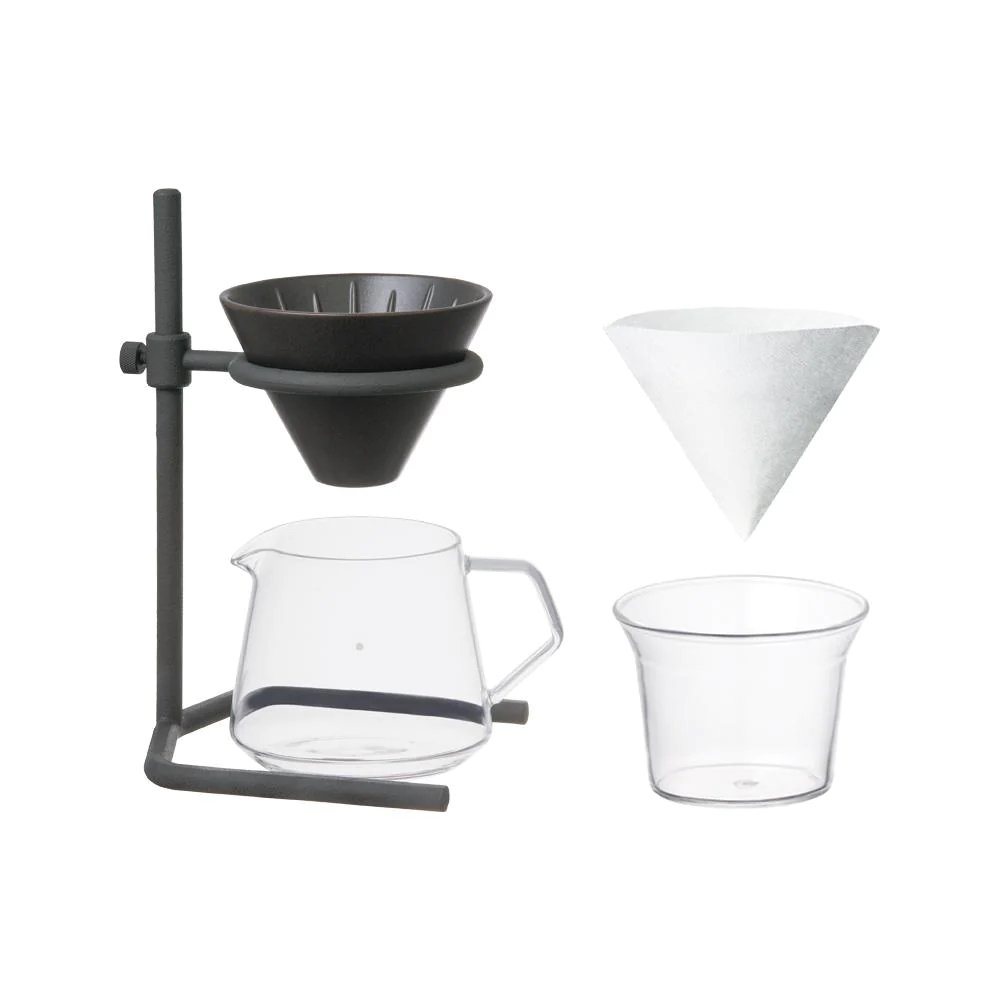 Kinto Filtri Per Caffè A Cono Slow Style – 2 Confezioni Da 60 Filtri (120 Pezzi) – Bianco – Fatto In Giappone