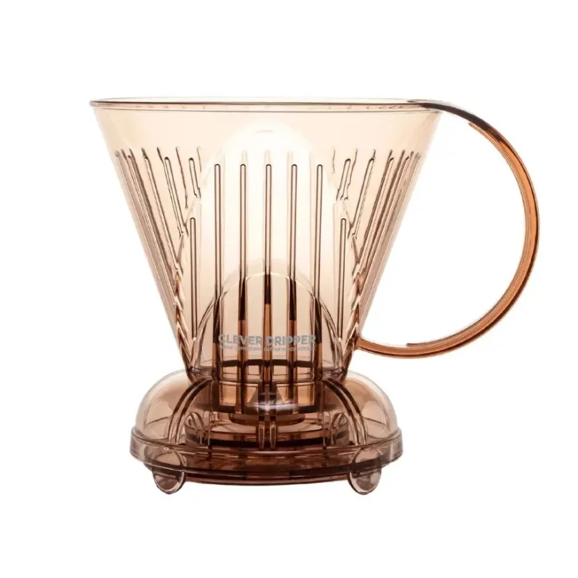 Clever dripper plastový dripper L 530 ml hnědý