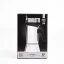 Bialetti New Venus silver moka pot for 4 cups in original packaging on a white background