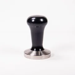 Tamper 58.4 mm with black handle. Tamper 58.4 mm with black handle.
