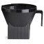 Dripper en plastique Moccamaster avec DripStop - porte-filtre noir