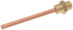 Injektorrouer ø 1/4" M-1/4" M, Koffer-Injektorrouer mat engem Messinggewandnippel um engen Enn.